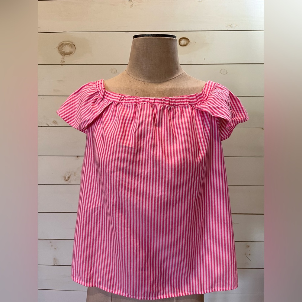 Vineyard Vines Flutter Sleeve Top